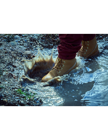 Bota construcción Camel Impermeable...