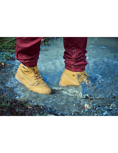 Bota construcción Camel Impermeable...
