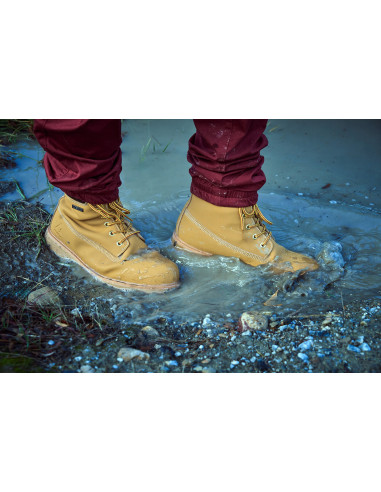 Bota construcción Camel Impermeable...