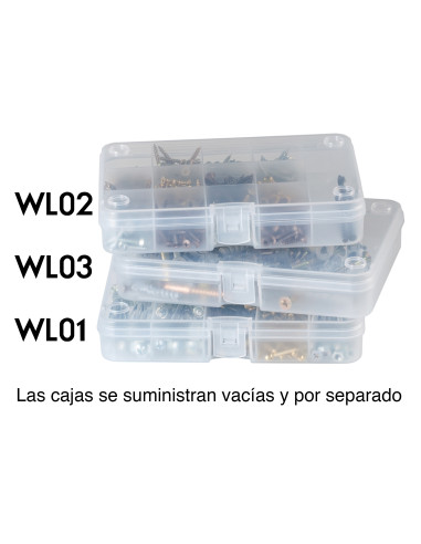 Cajitas vacías para pequeños obejtos WL