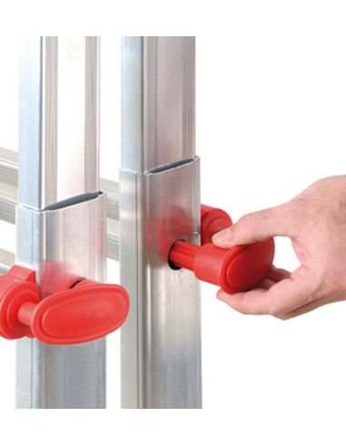 Escalera multifunción telescópica de...