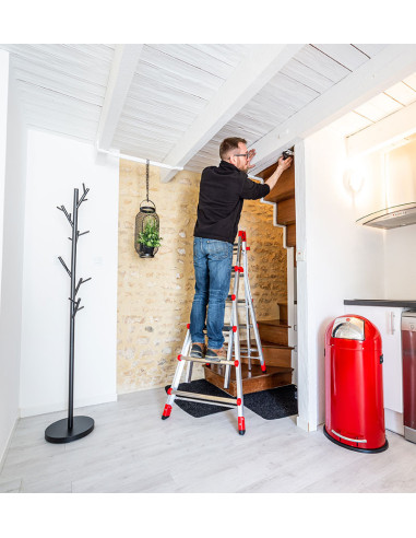Escalera multifunción telescópica de...