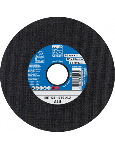 Discos de corte manual - Línea SG ALU...