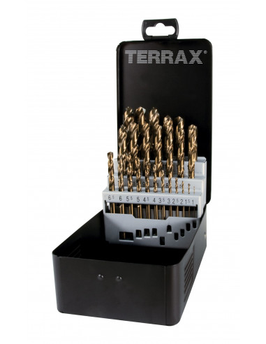 Juegos brocas DIN 338 tipo N HSS-Co 5...