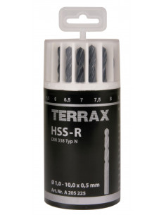 Juego de brocas DIN 338...