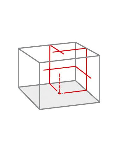 Nivel láser de líneas y puntos PRO de...