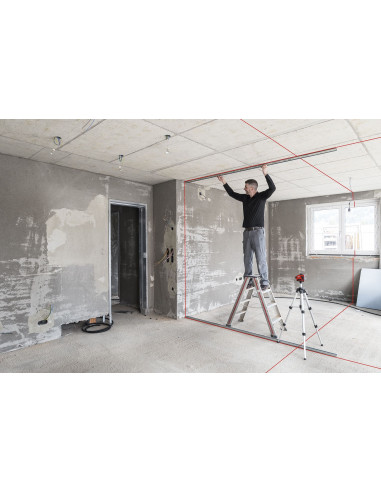 Nivel láser de líneas para nivelar...