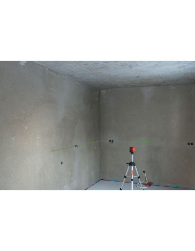 Nivel láser de líneas con rayo verde...