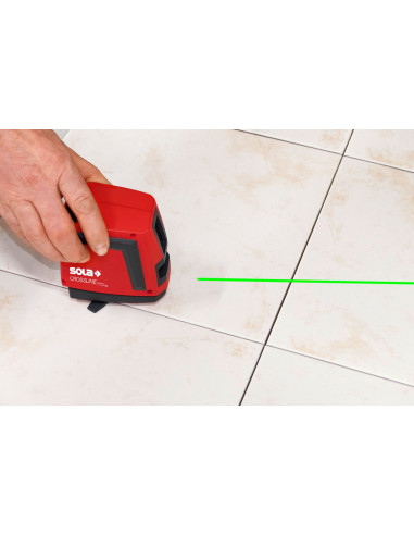 Nivel láser de líneas con rayo verde...