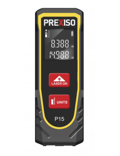 Medidor láser de hasta 15 m...