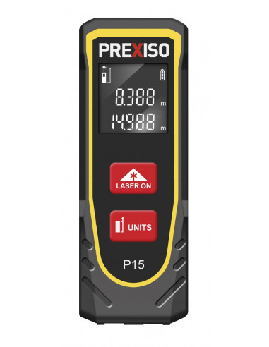 Medidor láser de hasta 15 m de...