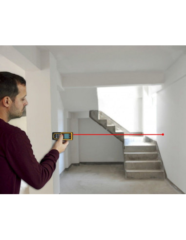 Medidor láser de hasta 30 m de...