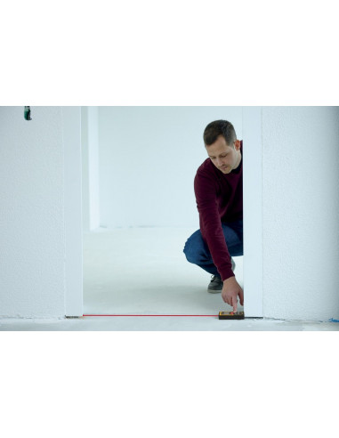 Medidor láser de hasta 30 m de...