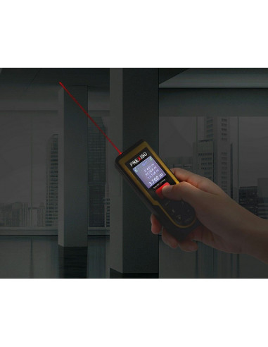 Medidor láser de hasta 60 m con...