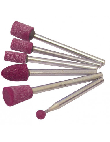 Muelas con vástago 3 mm - Rubí