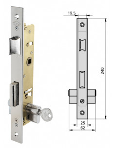 Cerradura embutir...