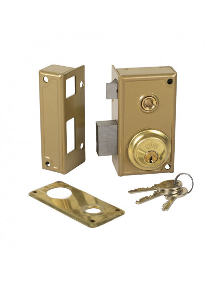 Cerradura sobreponer JIS 35