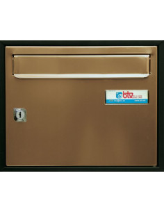 BUZON PAISAJE BRONCE