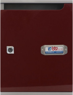 BUZÓN GALA BURDEOS BRILLO