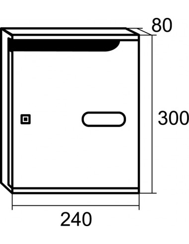 BUZÓN GALA BURDEOS BRILLO