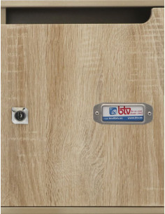 BUZÓN GALA ROBLE RÚSTICO