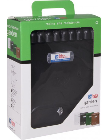 BUZÓN GARDEN NEGRO