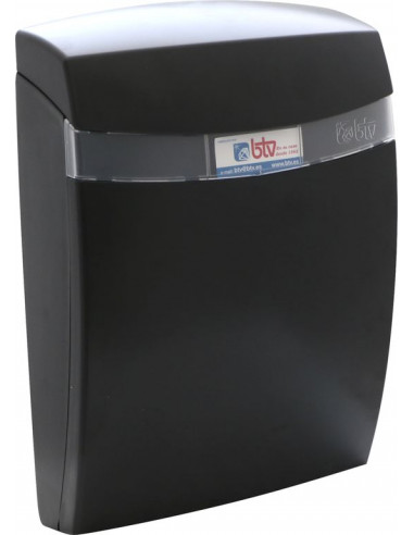 BUZÓN CORAL ABS NEGRO