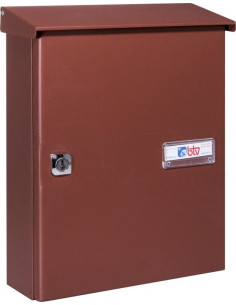 BUZÓN COLONIA MARRÓN TIERRA