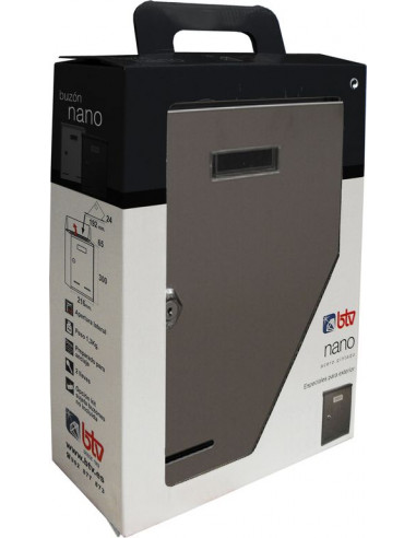 BUZÓN NANO ACERO INOXIDABLE