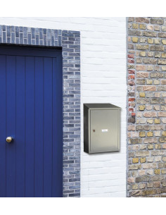 RECOGECARTAS ACERO INOXIDABLE 2