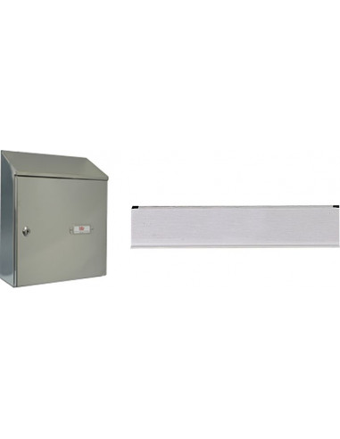 KIT RECOGECARTAS ACERO INOXIDABLE