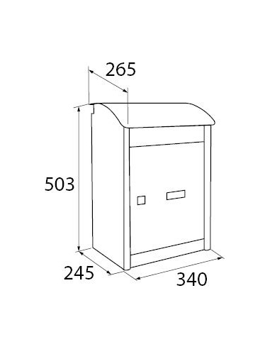 BUZÓN PACK-BOX CURVE