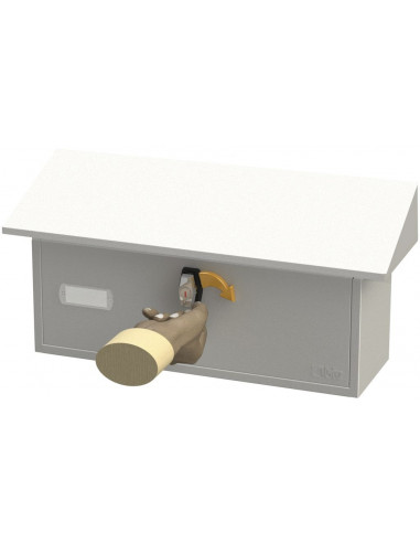 PANERA BLANCA CERRADURA POMO