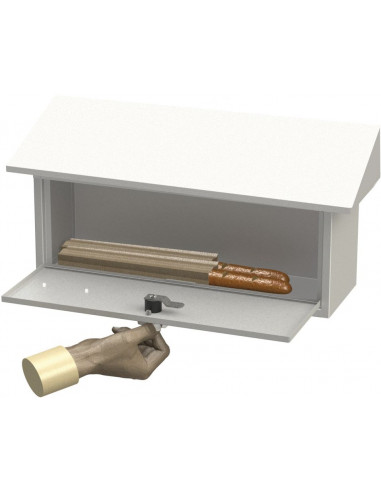 PANERA BLANCA CERRADURA POMO