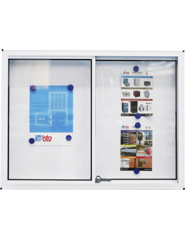 VITRINA ANUNCIOS ALUMINIO PINTADO...