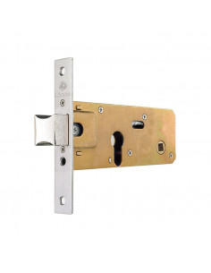 Cerradura embutir para perfiles zócalo LINCE 5557 2