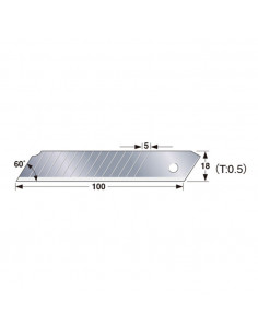 Cuchilla TAJIMA LCB-D.