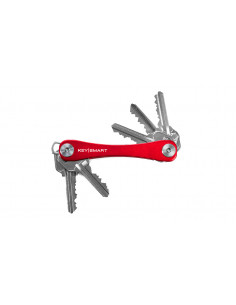LLAVERO KEYSMART ORIGINAL- ORGANIZADOR DE LLAVES ALUMINIO RED