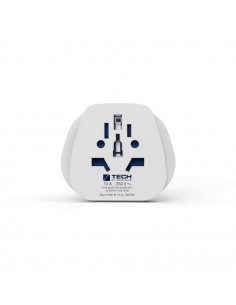 ADAPTADOR MUNDIAL CLAVIJA ELÉCTRICA A EUROPA. PACK 2 U.