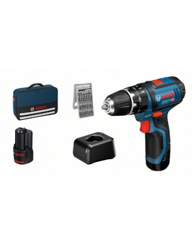 TALADRO PERCUTOR A BATERÍA GSB 12V-15