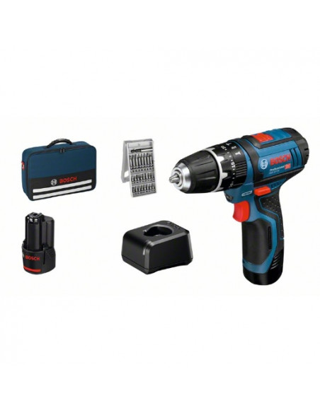 TALADRO PERCUTOR A BATERÍA GSB 12V-15