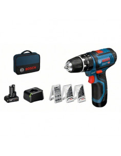 TALADRO PERCUTOR A BATERÍA GSB 12V-15 Set 2