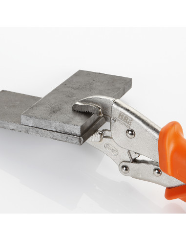 TENAZA GRIP BOCAS CURVAS CON CORTE