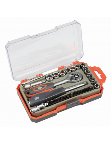 JUEGO LLAVES DE VASOS Y ACCESORIOS...