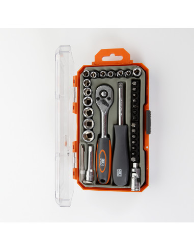 JUEGO LLAVES DE VASOS Y ACCESORIOS...