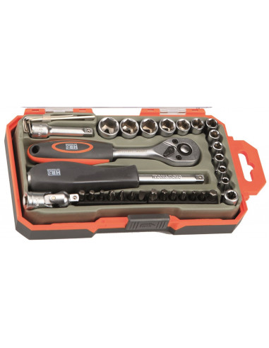 JUEGO LLAVES DE VASOS Y ACCESORIOS...