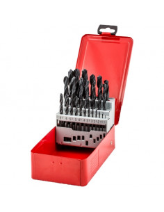 fischer Estuche de brocas metal HSS-R DIN338 25pcs 1-13mm