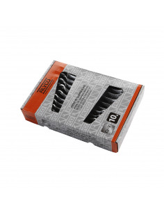 Juego De 10 Llaves Fijas,...