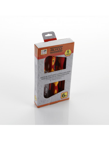 Juego De 6 Destornilladores Aislados...