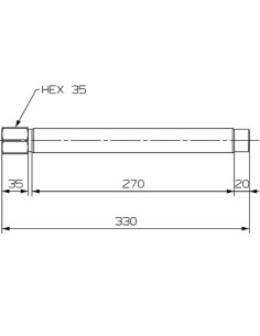 HUSILLO DEL 2440 Y 2450 1"GAS 2
